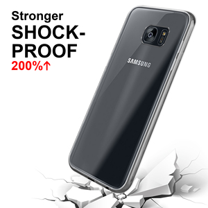 S7边缘全保护360手机套三星S7边缘透明TPU电脑外壳 - Product Image 6
