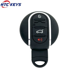 HTC tuşları araba yedek anahtar kabuk 3 + 1 düğme akıllı uzaktan anahtar kutu için B-MW MINI Cooper S R50 R53 F54 F55 F56 - Product Image 3