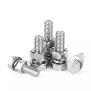 TOBO Din 931 Din 933 M8 M4 altıgen cıvata sınıf 4.8/ 8.8/ 10.9/ 12.9 yarım iplik altıgen cıvata ve somun vida - Product Image 6