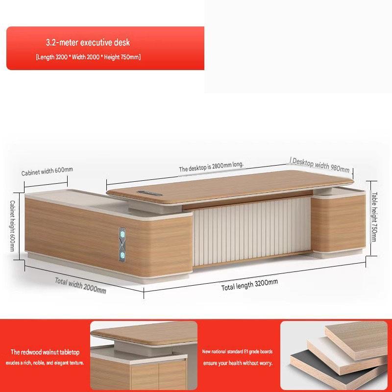 3.2m boss desk