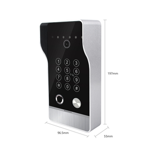 Tuya Smart Video Türklingel Farb kamera Tür Telefon mit Netzwerk TCP für Villa Sicherheits system und Intercom-Lösung