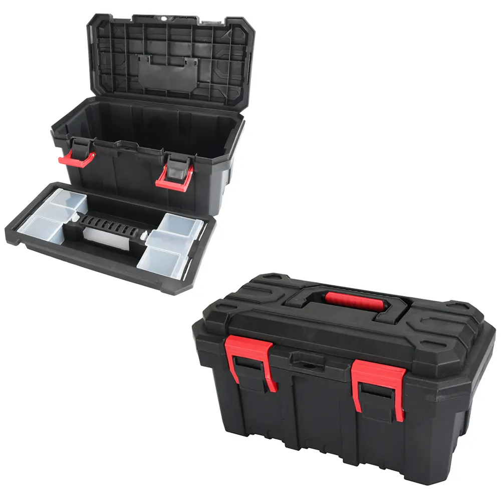 Winslow & Ross aluminum handle tool box portable plastic waterproof toolbox small tool case with lining