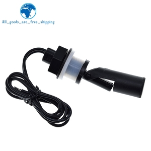 TZT 1 Uds tanque piscina interruptor de nivel de agua Horizontal Sensor de nivel de líquido PP interruptor de flotador de bola de plástico para Arduino