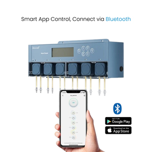 Jebao Jecod AC 100-240 В автоматическое приложение Bluetooth, ручной программируемый дозирующий насос, дозатор 5,4/5,6 для морского аквариума
