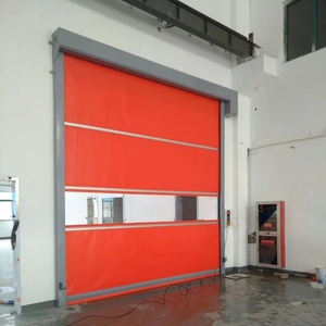 Porta industriale in PVC ad alta velocità | Porta rapida certificata CE per magazzino, fabbrica e celle frigorifere (antivento/antipolvere)