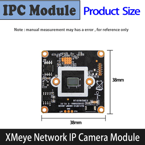 XM 4MP IP-Kamera modul ICSEE XMEYE Überwachung G4H Schwarzlicht chip 400W - Product Image 4