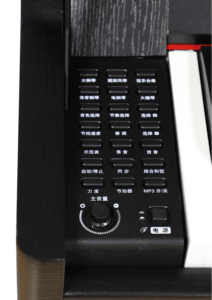 Schwarz 88 Tasten Hammer Action Tastatur Digital Piano Midi Control Übungs rhythmus für Anfänger - Product Image 3