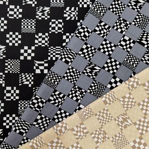 Fashionable Chessboard <strong>Pattern</strong> Plaid Print 100% Poplin Cotton Fabric for Shirt Blouse - Product Image 4