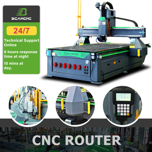 Enrutador cnc de 3 ejes, fresadora de tallado de madera 1325, atc, máquina 3d, barato, de China, alta calidad - Product Image 1