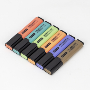 Customized ZEYAR <strong>Highlighter</strong> Pen Pastel Colors <strong>Chisel</strong> <strong>Tip</strong> <strong>Highlighters</strong> Marker Pen 18 Assorted Colors Water Based Quick Dry - Product Image 3