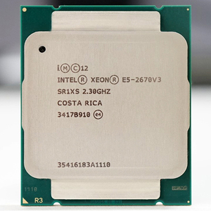 フルテストXeonCPU公式E5-2670V3 SR1XS X99 2.30GHZ 30M 12-CORE E5 2670 E5-2670 V3 LGA2011-3プロセッサE5 2670V3 CPU - Product Image 2