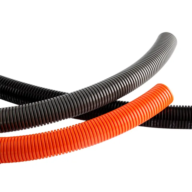 Waterproof Corrugated Flexible Polyamide 6 Conduit with Black Color