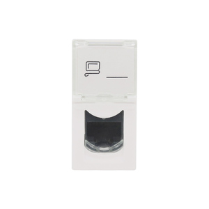 UTP Cat6 Toolless Keystone Jack 45*22.5 RJ45 Quick <strong>Connect</strong> French <strong>Type</strong> Keystone Jack Faceplate with Shutter Telecom Parts - Product Image 1
