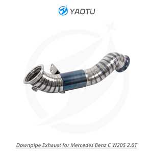 YT Titanium Alloy Exhaust System <strong>Header</strong> for Mercedes - Benz W205 - Product Image 4
