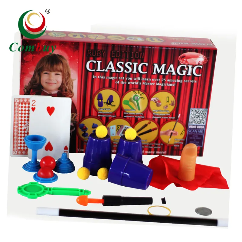 Đồ Chơi Cổ Điển Trẻ Em Chơi Trò Chơi Vui Nhộn Dễ Dàng Magic Trick Set