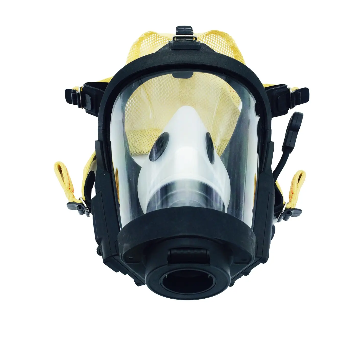प्रीमियम रासायनिक सुरक्षात्मक रेडियो मुखौटा के साथ संचार मुखौटा Aramid headnet