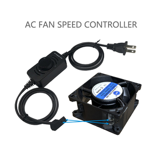 AC tốc độ quạt điều khiển điện áp quạt điều khiển chúng tôi tiêu chuẩn hai-prong mở rộng dây ROTARY dimmer điều khiển - Product Image 3