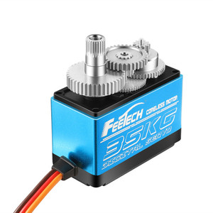РУ FI7635M 7,4 В 35 кг PWM цифровой Алюминиевый Редуктор с 180 градусами - Product Image 4