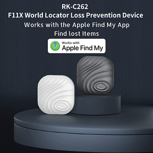 スマートGPSトラッカーミニポータブルMFiエアタグアプリコントロールを削除iOSAndroidシステムRK-C262用のGPSデバイスを検索