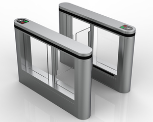 Torniquete eléctrico de puerta de velocidad de vidrio templado y columpio acrílico con control de acceso de barrera - Product Image 2