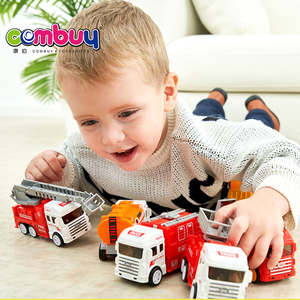 Inertia Engineering Truck Vehicle 6pcs <strong>Small</strong> Friction <strong>Toy</strong> Car Set - Product Image 4