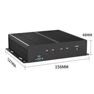 2024 New I7-1165G7 <strong>Core</strong> 11th Generation <strong>Processor</strong> 6 Serial Port RS232 Fanless Industrial <strong>Computer</strong> Win10 Ubuntu Centos - Product Image 3