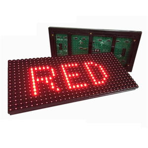 Tablero de texto giratorio led de alto brillo, pantalla led para publicidad, color azul, p10, señal de mensaje electrónico para exteriores - Product Image 3