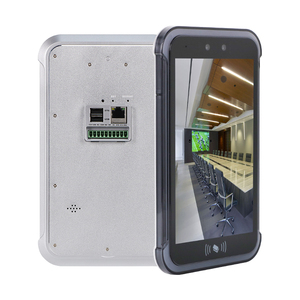 8 pollici riconoscimento facciale di controllo di accesso Touchscreen IP55 Video citofono per esterni - Product Image 1