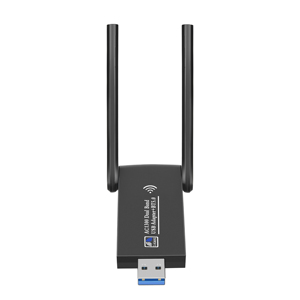 Scheda di rete Wireless Gigabit 1300mbps 5g Dual-Band Driver-Free Computer ricevitore Wifi Usb - Product Image 4