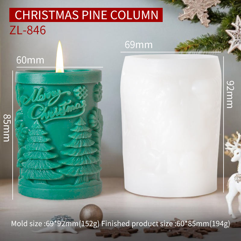 ZL-846 DE COLONNE DE PIN DE NOËL