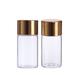 1ml 2ml 3ml 5ml透明琥珀色の小さなサンプルガラス香水バイアルスクリュートップ付き - Product Image 6