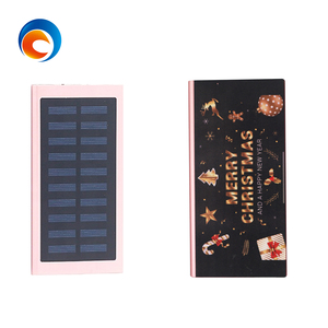 4000mAh đôi cổng USB phổ ngân hàng điện năng lượng mặt trời ngân hàng điện với cảm ứng ánh sáng LED Battery Charger ngân hàng điện - Product Image 2