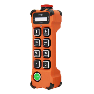 H208 HENJEL 8 pulsante 2 velocità vendite dirette di fabbrica telecomando industriale per gru di sollevamento - Product Image 4