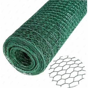 Gutes und billiges Hühnchen-Elektrozaun-verzinktes/PVC-beschichtetes sechseckiges Draht geflecht - Product Image 4