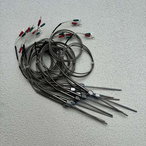 M8 M7 NPT vite a molla protetta tipo J sensore termocoppia 5mm-10mm diametro asta sonda per caldaia Ntc scaldabagno/caldaia - Product Image 3