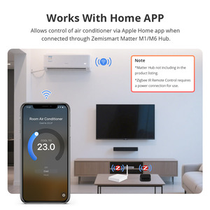 Универсальный Инфракрасный пульт Zemismart Zigbee IR для обучения - Product Image 2
