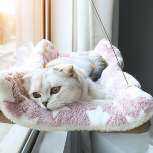 Kedi pencere levrek küçük büyük kediler için pencere hamak kanca tasarımı ile kediler için katlanabilir pencere koltuk montajı kolay - Product Image 1