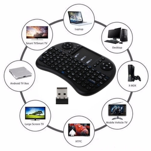 I8 Mini <strong>Keyboard</strong> Remote <strong>Control</strong> 2.4G Air Mouse Backlit Remote <strong>Control</strong> for <strong>Android</strong> TV Box - Product Image 4