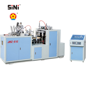 SINI JBZ-S12 tek kullanımlık otomatik kağıt bardak yapma makinesi kağıt bardaklar şekillendirme makineleri yapmak - Product Image 2