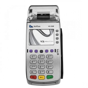 STANDARD COLOR GPRS 3G POSシステムターミナル-VerifoneVX520用に新品、中古、再生品 - Product Image 1