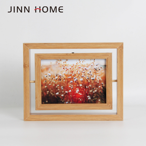 Hot Sell Wooden <strong>Photo</strong> <strong>Frame</strong> <strong>4</strong> <strong>by</strong> <strong>6</strong> Horizontal Double-sided <strong>Frame</strong> Rustic Picture <strong>Frame</strong> - Product Image 2