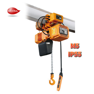 3吨5吨10吨环链葫芦提升手动移动遥控电动小车环链葫芦块 - Product Image 1