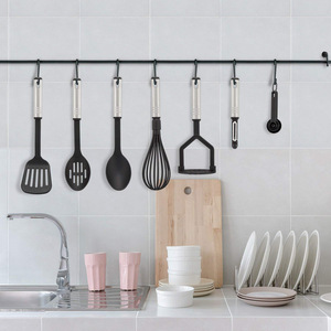 Hot bán 42 cái không dính chịu nhiệt Nylon thép không gỉ đồ dùng nhà bếp/tiện ích/Phụ Kiện/Công cụ nấu ăn/Đồ dùng nhà bếp thiết lập - Product Image 4