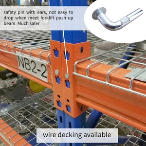 パレットサポーター付き4層収納倉庫ラッキングヘビーデューティーパレットラッキングシステム - Product Image 6