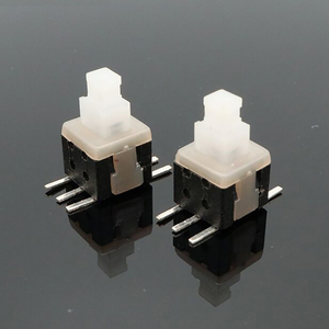 Yüksek sıcaklığa dayanıklı SMD kendinden kilitleme cihaz için 6 pin basmalı düğme anahtarı 5.8x5.8x7mm kilidi anahtar anahtarı - Product Image 4
