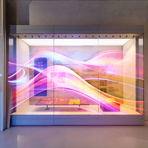 Schermo a parete schermo trasparente a LED trasparente schermo Super Ad Visual Display a LED - Product Image 1