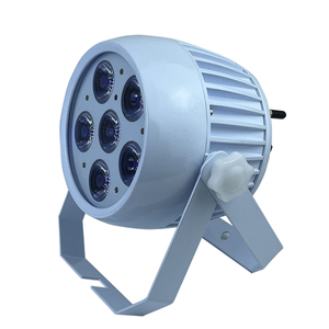Luz par rgbwa + uv 6 en 1, 6x18w, resistente al agua, inalámbrica, dmx, para exteriores, control remoto - Product Image 6