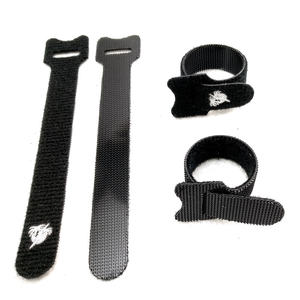 Nylon <strong>and</strong> Polyester <strong>Hook</strong> <strong>and</strong> <strong>Loop</strong> P <strong>Type</strong> Cable Ties Durable Printed Hoop <strong>Loop</strong> Strap for Cable Management - Product Image 3