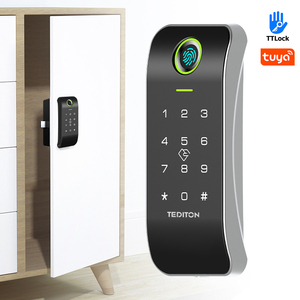 TEDITON, venta al por mayor, muebles inteligentes, cerradura de casillero Digital, código de teclado biométrico de huellas dactilares para puerta de armario y cajón de Hotel - Product Image 2