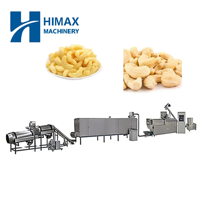 Machines à fabriquer des snacks en acier inoxydable pour les céréales au fromage et le maïs Prix de la machine à fabriquer des snacks croustillants au maïs